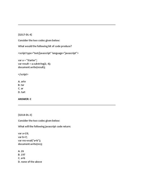 java mcq hackerrank