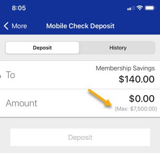 mcd deposit